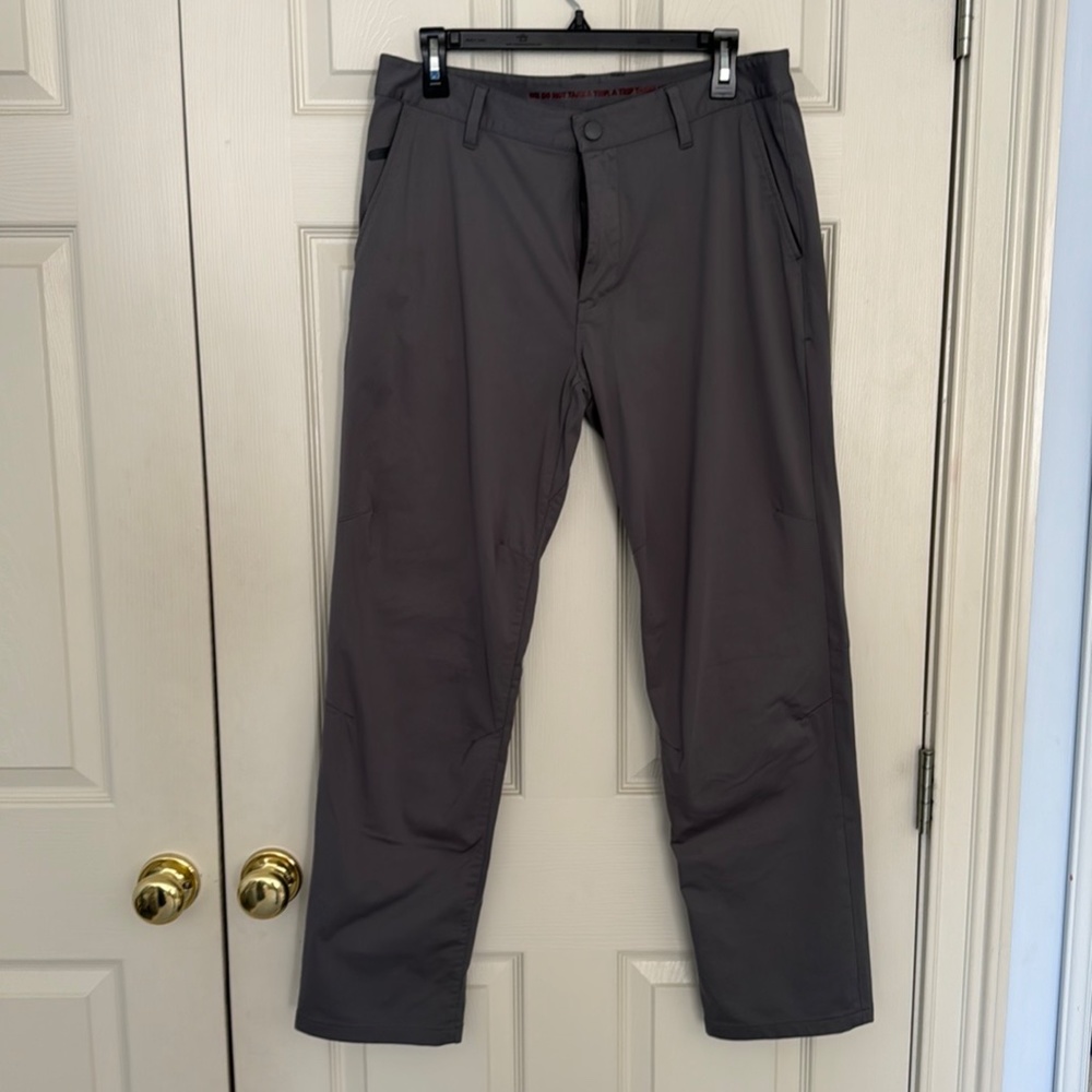 Rhône commuter pants.  Iron Gray. 32x30